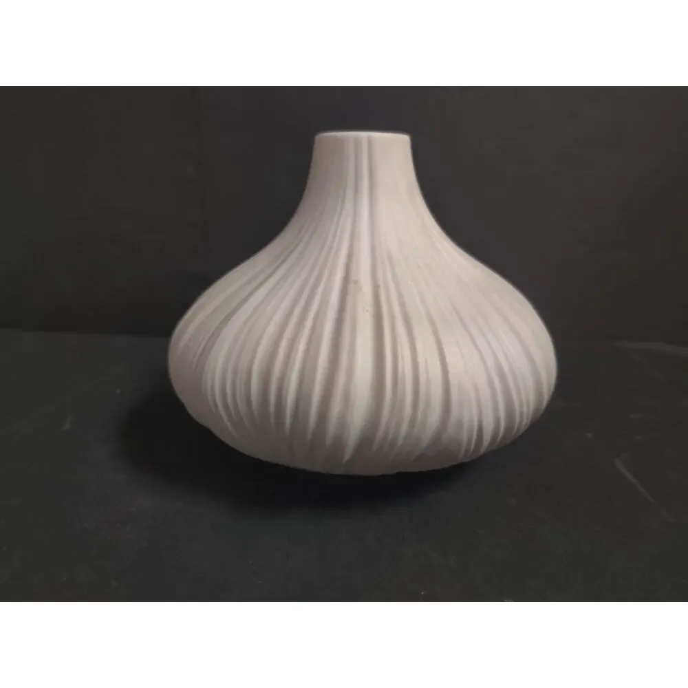 Vintage Rosenthal Studio-Line Germany White Bisque Porcelain Vase Tapio Wirkkala